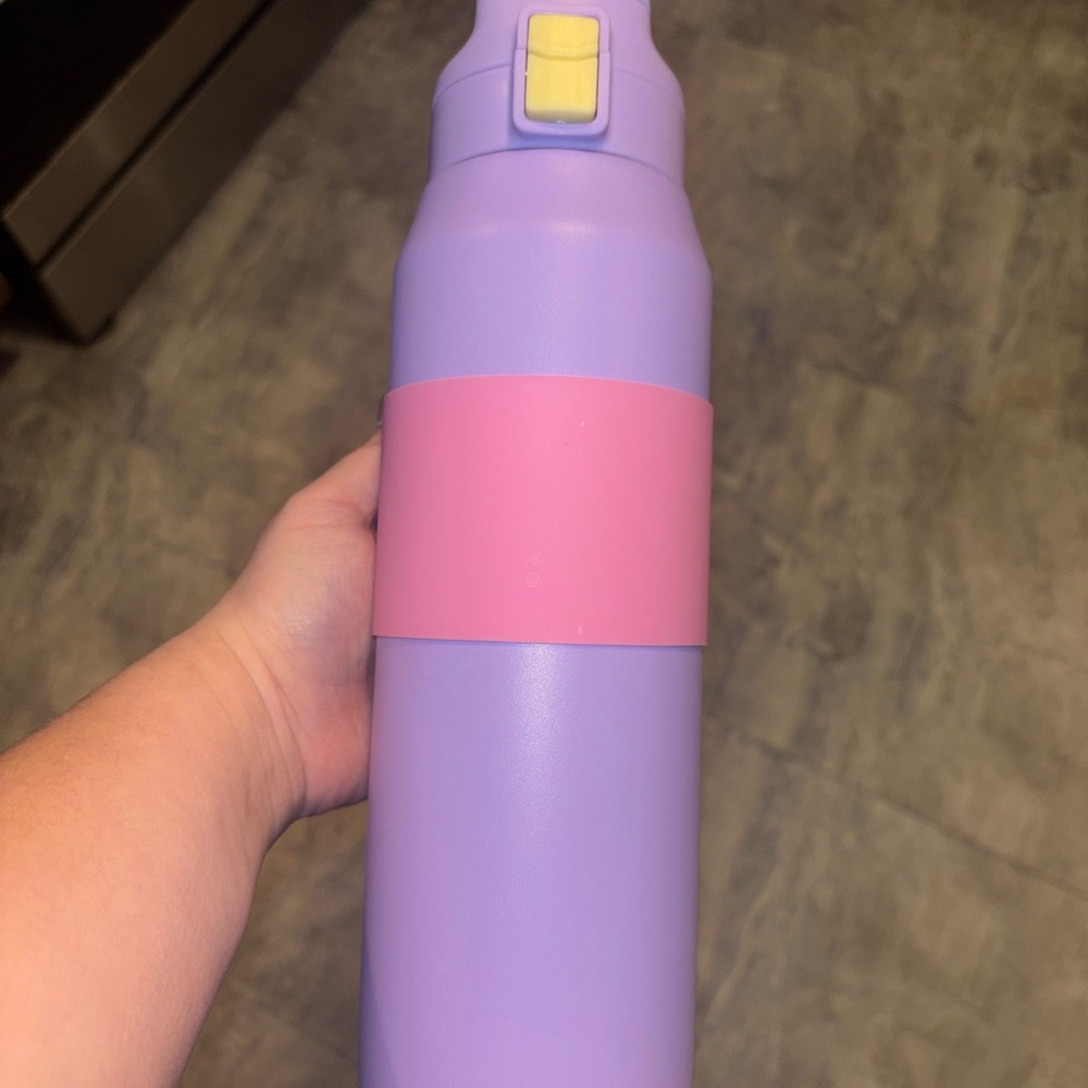 Purple and Pink Water Bottle